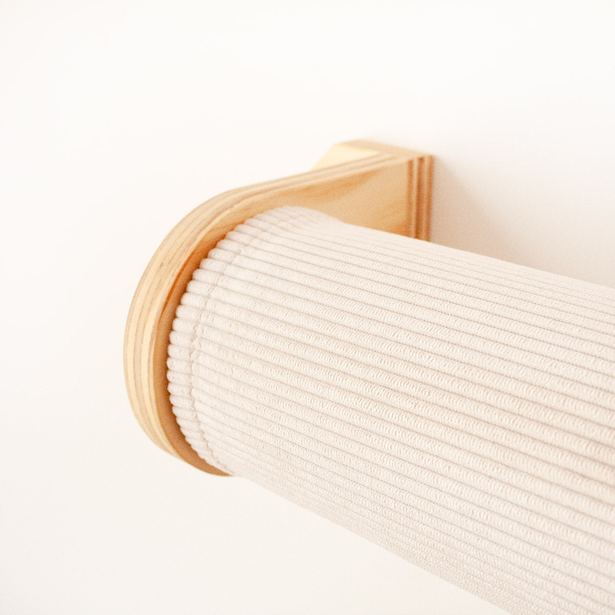 Fundas rulo CLEO gatifica - pana blanca