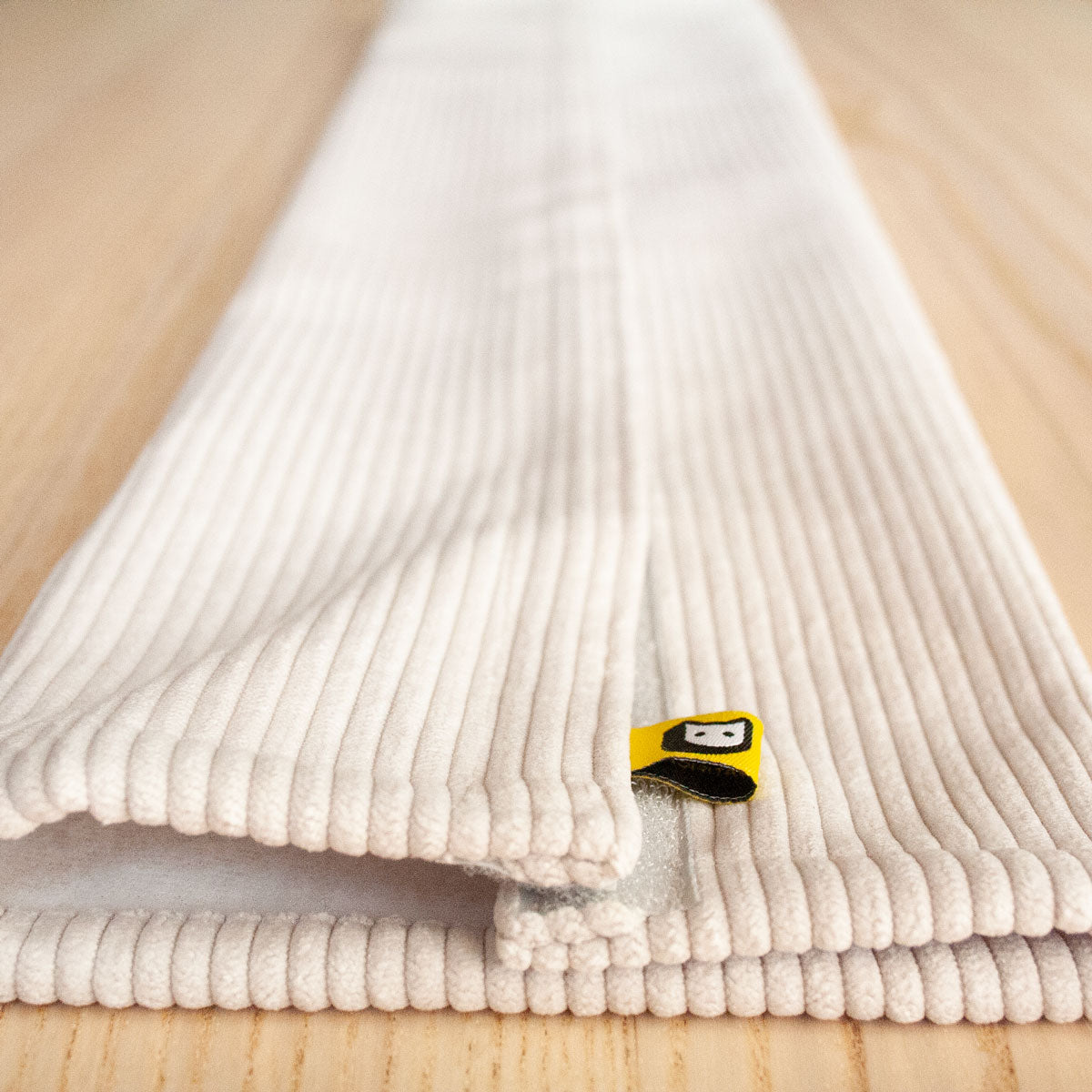 Fundas rulo CLEO gatifica - pana blanca