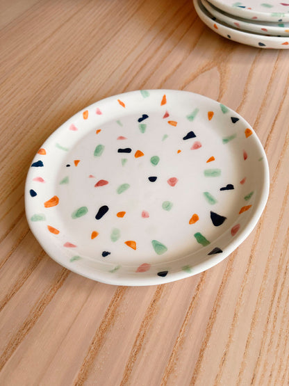 Vajilla cerámica para gatos La Isleta – Terrazo