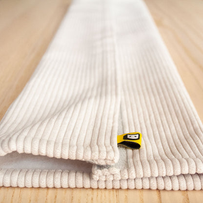 Fundas rulo CLEO gatifica - pana blanca