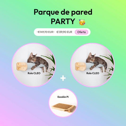 Parque de pared Party para gatos