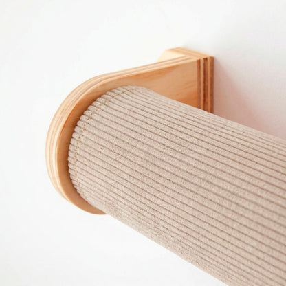 Cama de pared para gatos Rulo CLEO funda pana arena
